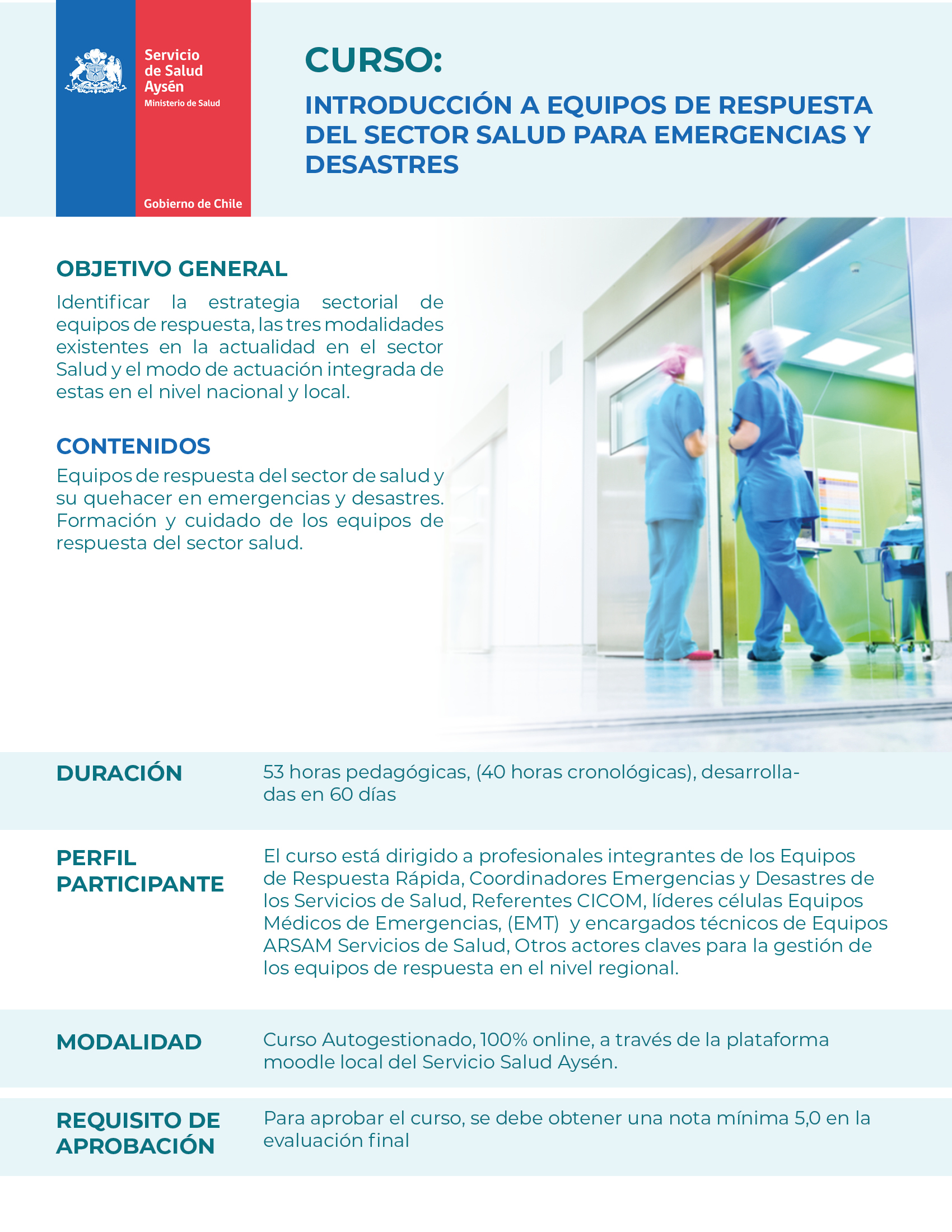 Introducción a equipos de respuesta del sector salud para emergencias y desastres