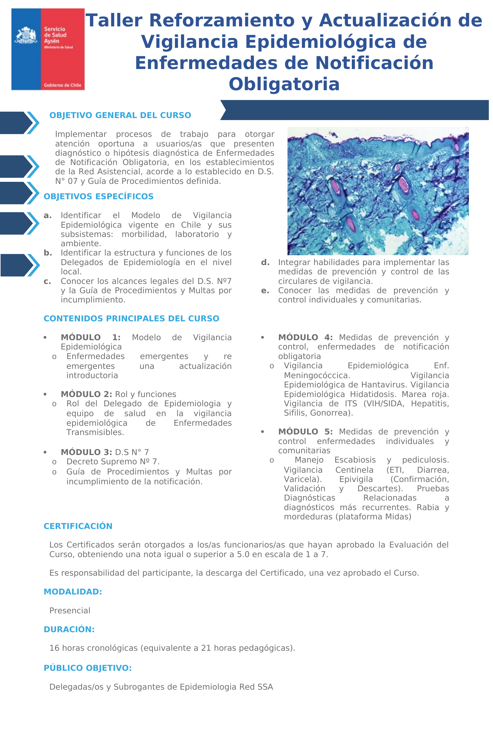 Taller Reforzamiento y Actualización de Vigilancia Epidemiológica de Enfermedades de Notificación Obligatoria