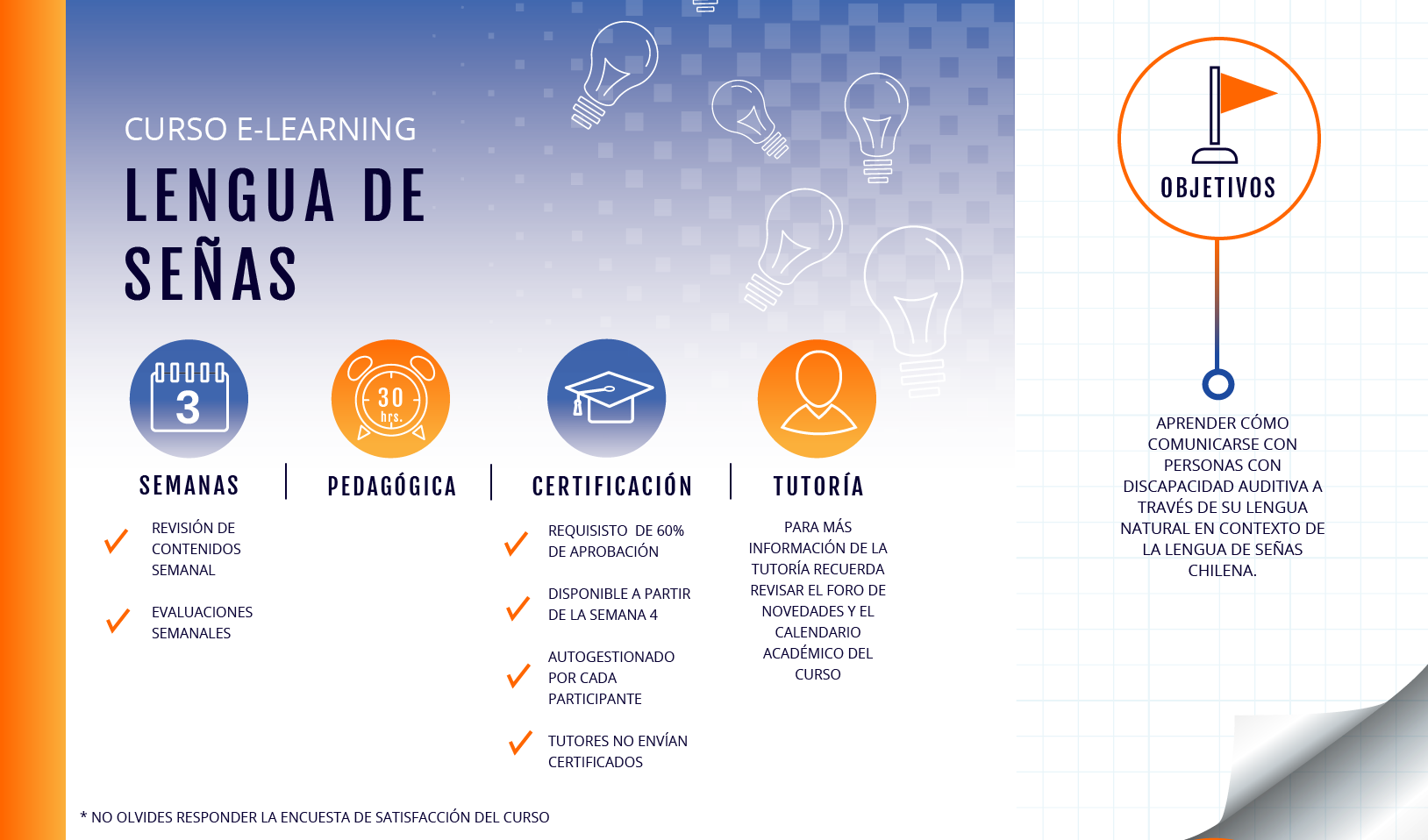 Curso Introducción a la Lengua de Señas 